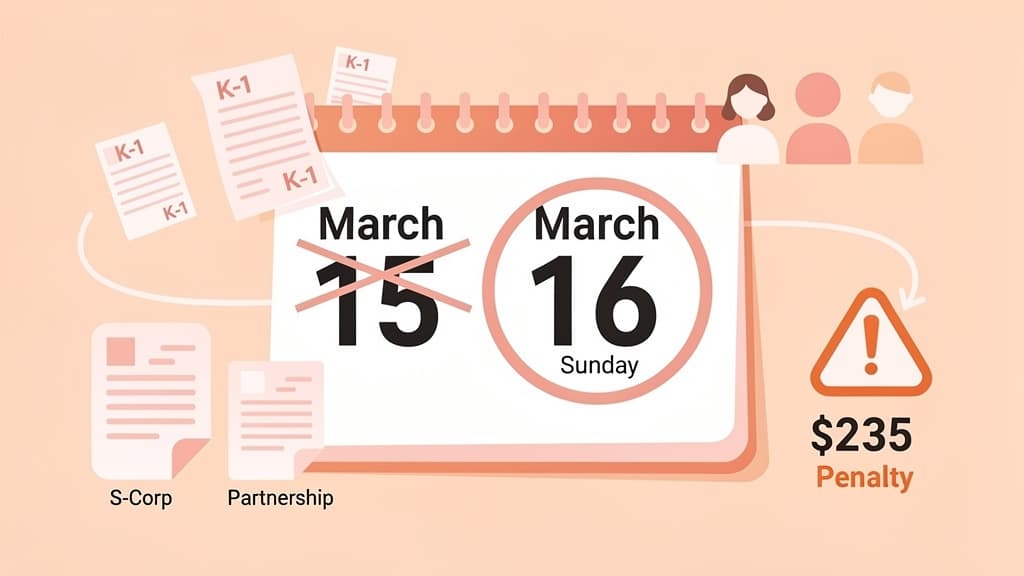 March 15 Tax Deadline: What's Due, Who Files, and What Happens If You Miss It